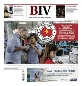 Cover of Business in Vancouver