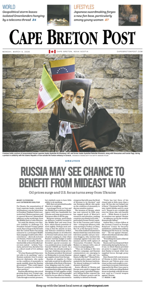 Cover of Cape Breton Post