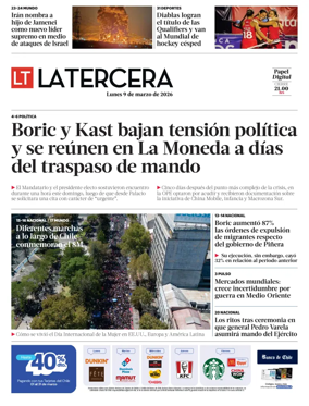 Cover of La Tercera