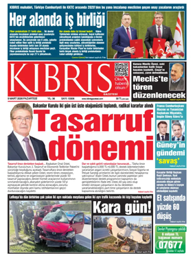 Cover of Kibris Gazetesi