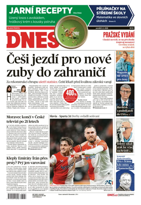 Cover of Dnes Prague Edition
