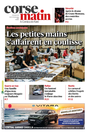 Cover of Corse Matin