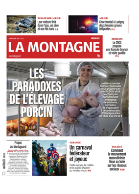 Cover of La Montagne (Moulins)