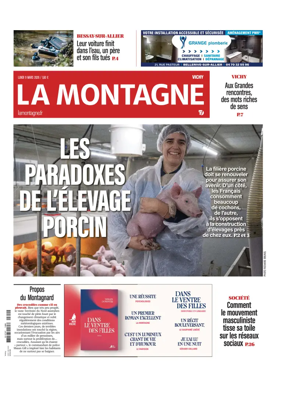 Cover of La Montagne (Vichy)