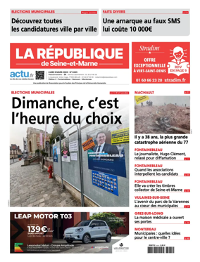 Cover of La Republique de Seine-et-Marne (Edition C)