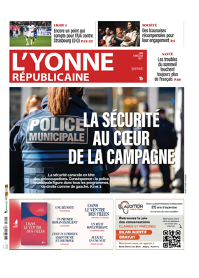 Cover of L'Yonne Republicaine