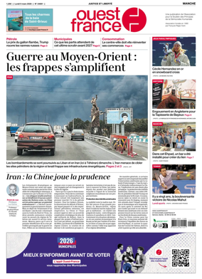 Cover of Ouest France (Manche)