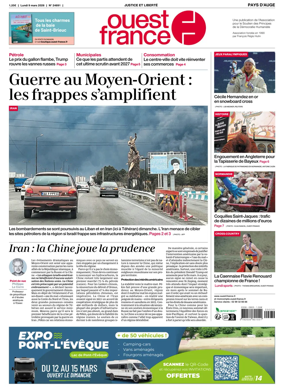 Cover of Ouest France (Pays d'Auge)