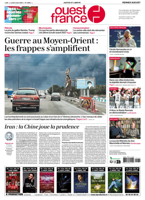 Cover of Ouest-France (Rennes Sud-Est)