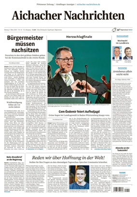 Cover of Aichacher Nachrichten