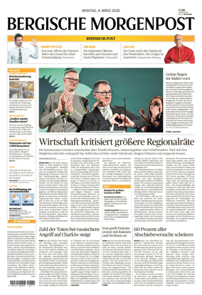 Cover of Bergische Morgenpost Wermelskirchen/Huckeswagen/Radevormwald