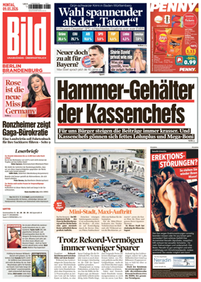 Cover of BILD Berlin-Brandenburg