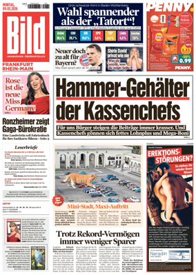Cover of BILD Frankfurt