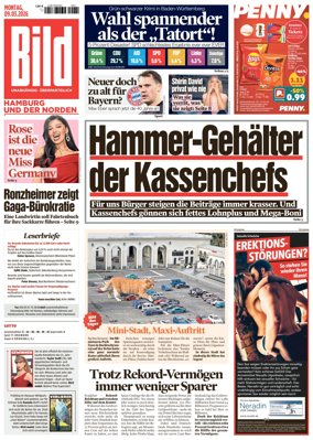 Cover of BILD Hamburg