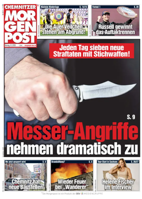 Cover of Chemnitzer Morgenpost