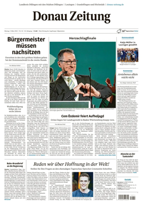 Cover of Donau Zeitung