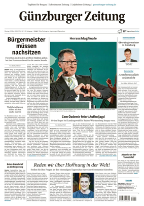 Cover of Guenzburger Zeitung