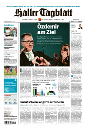 Cover of Haller Tagblatt