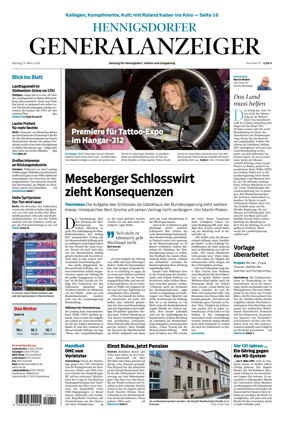 Cover of Hennigsdorfer Generalanzeiger