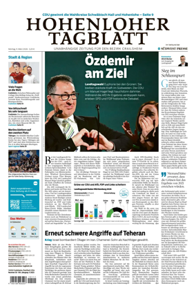 Cover of Hohenloher Tagblatt