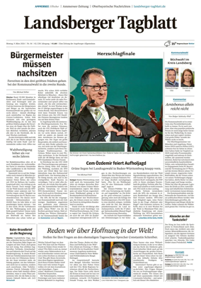 Cover of Landsberger Tagblatt