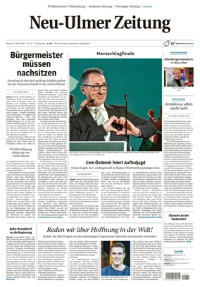 Cover of Neu-Ulmer Zeitung