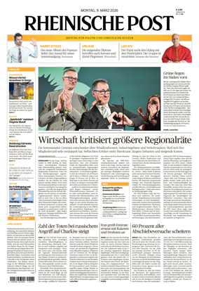 Cover of Rheinische Post Duisburg