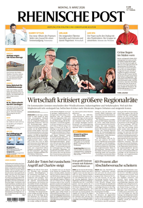 Cover of Rheinische Post Krefeld Kempen