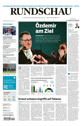 Cover of Rundschau fur den Schwabischen Wald – Der Kocherbote