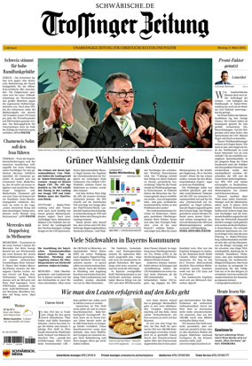 Cover of Trossinger Zeitung