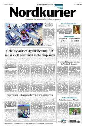 Cover of Vorpommern Kurier (Jarmen Loitz)