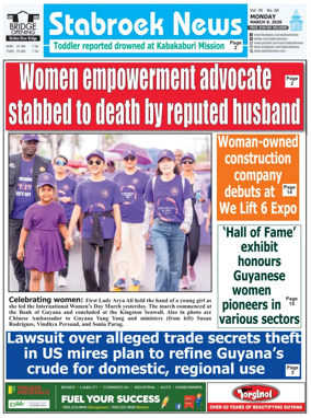 Cover of Stabroek News