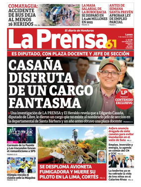 Cover of Diario La Prensa
