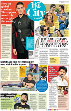 Cover of Hindustan Times (Ranchi) - Live