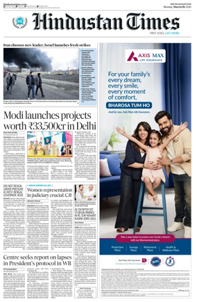 Cover of Hindustan Times ST (Jaipur)