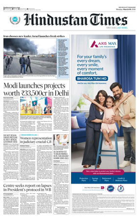 Cover of Hindustan Times Uttarakhand