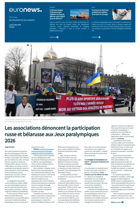 Cover of EuroNews (French Edition)