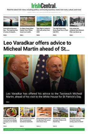 Cover of Irish Central