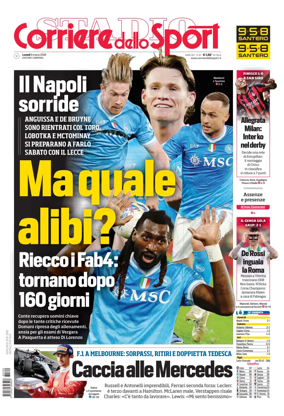 Cover of Corriere dello Sport (Campania)