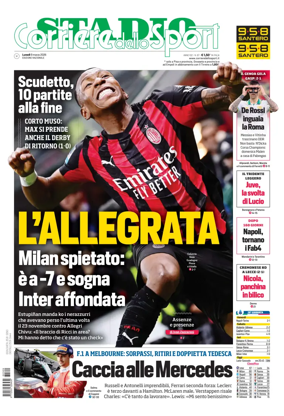 Cover of Corriere dello Sport Stadio (Nazionale)