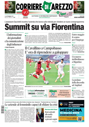 Cover of Corriere di Arezzo