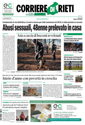 Cover of Corriere di Rieti