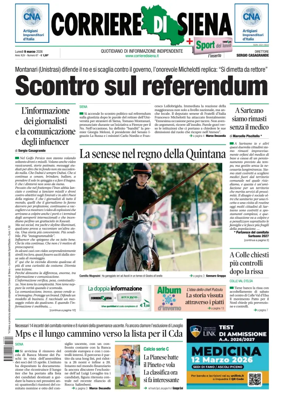 Cover of Corriere di Siena