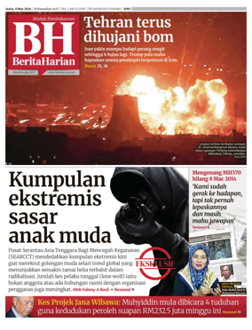 Cover of Berita Harian