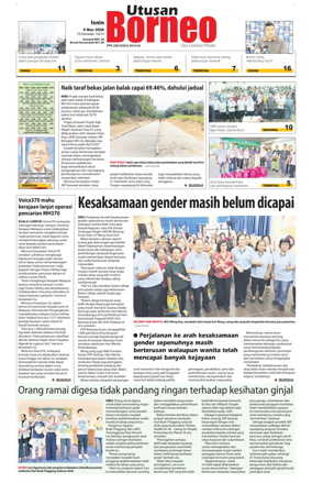 Cover of Utusan Borneo (Sarawak)