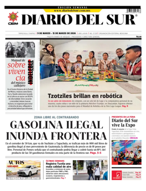 Cover of Diario del Sur