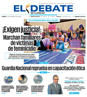 Cover of El Debate de Culiacan