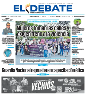 Cover of El Debate de Los Mochis