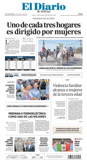 Cover of El Diario de Delicias