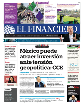 Cover of El Financiero